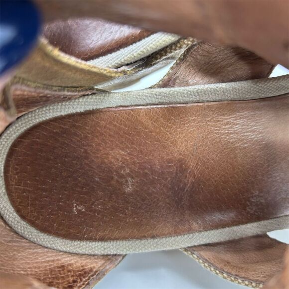 Sorel Women's Joanie Caged Wedge Lace Up Sandals Brown Size 10 Summer Casual - Picture 12 of 14